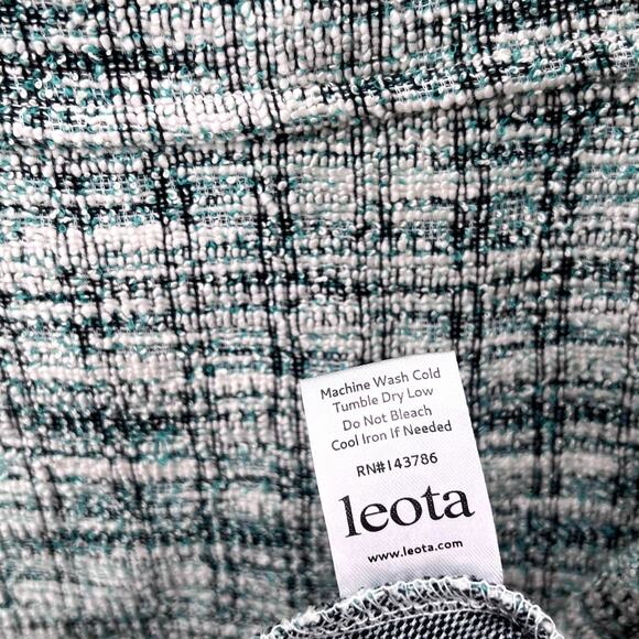 Leota Sleeveless Ariana Dress in Green Multi Sz 3X - Picture 6 of 10